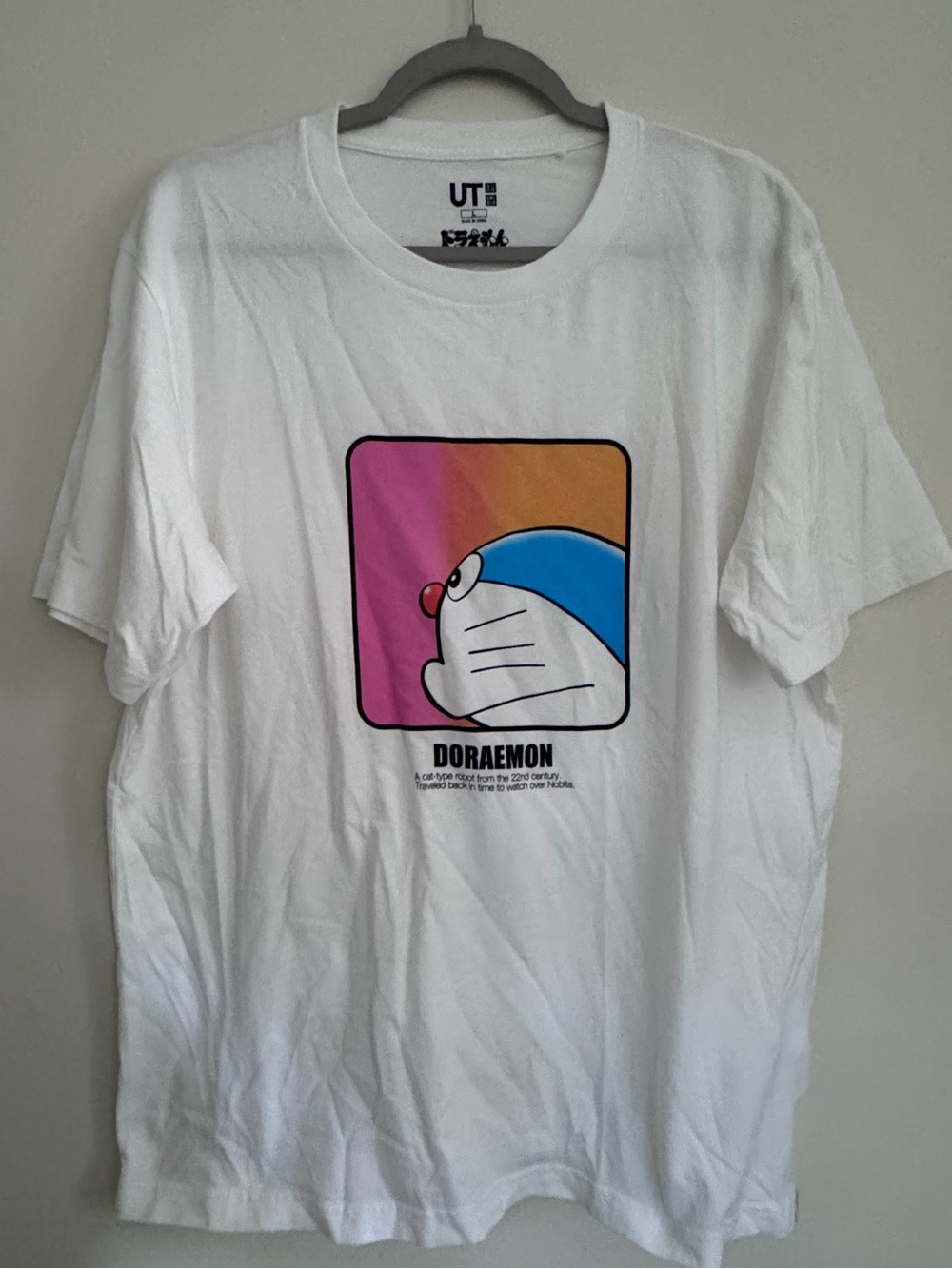 UNIQLO Takashi Murakami Doraemon UT T-Shirt Tee - Unisex Size Large - White